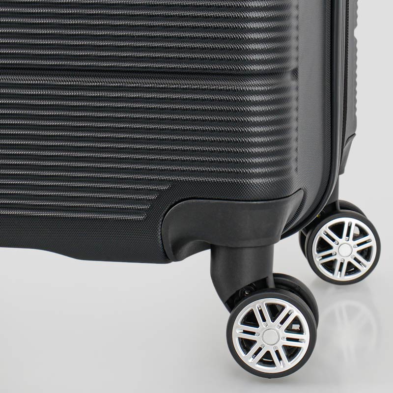 Valise 'Linea' noire 68L noir - L'Incroyable